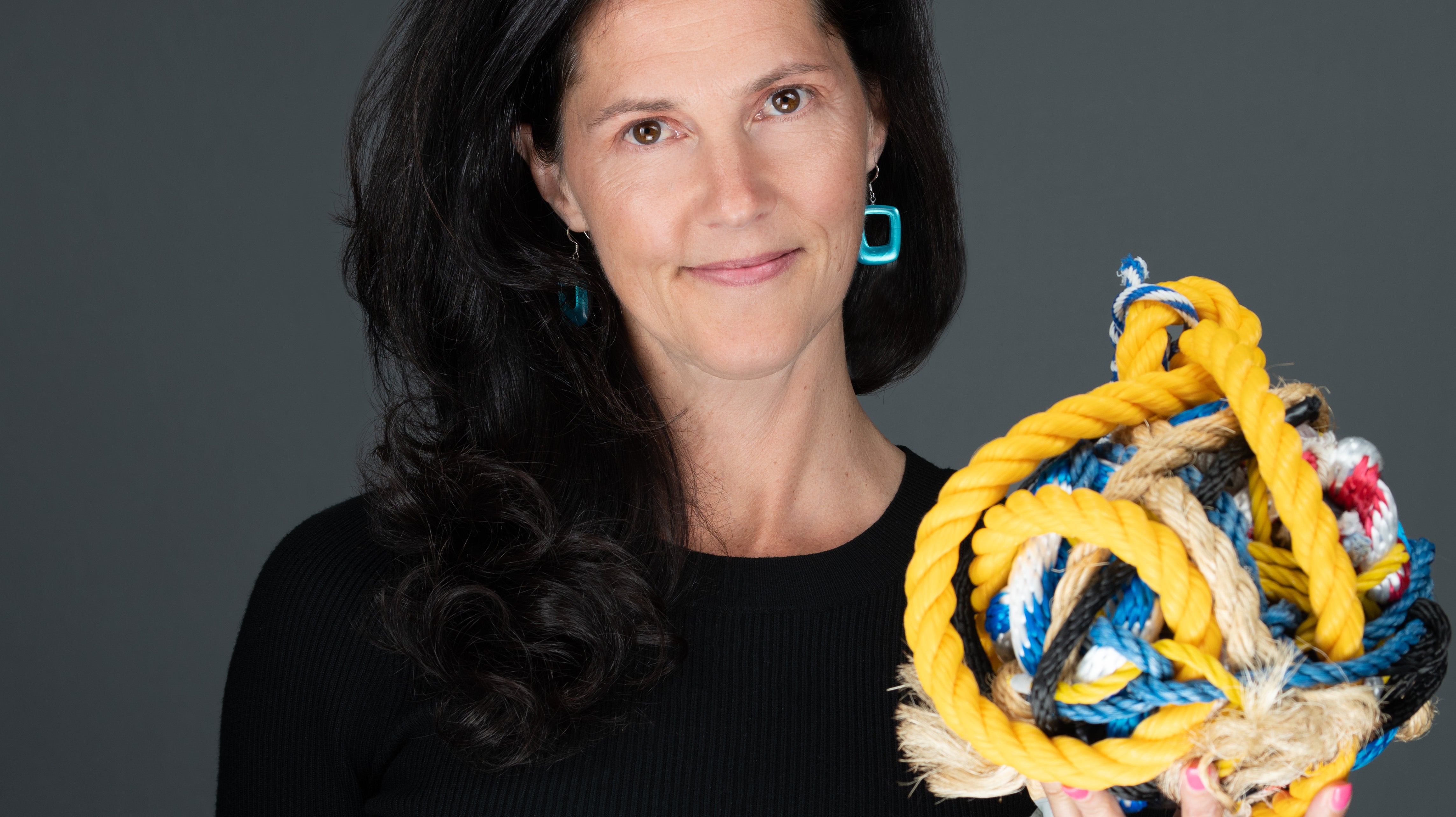 penny tremblay holding her tool