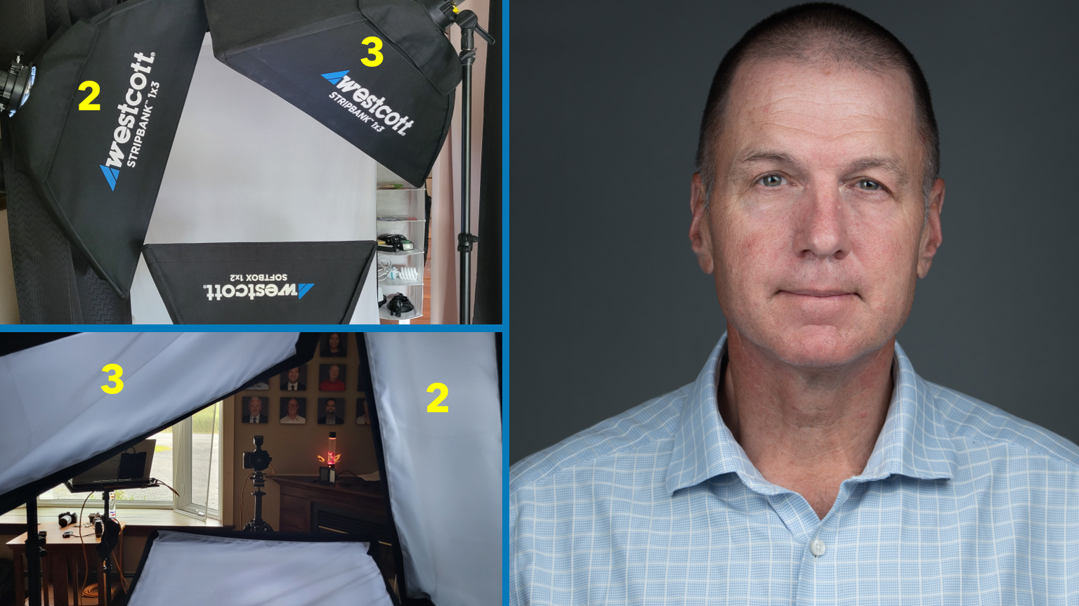 Why the "Triangle Set Up" is the Best Lighting for Headshots