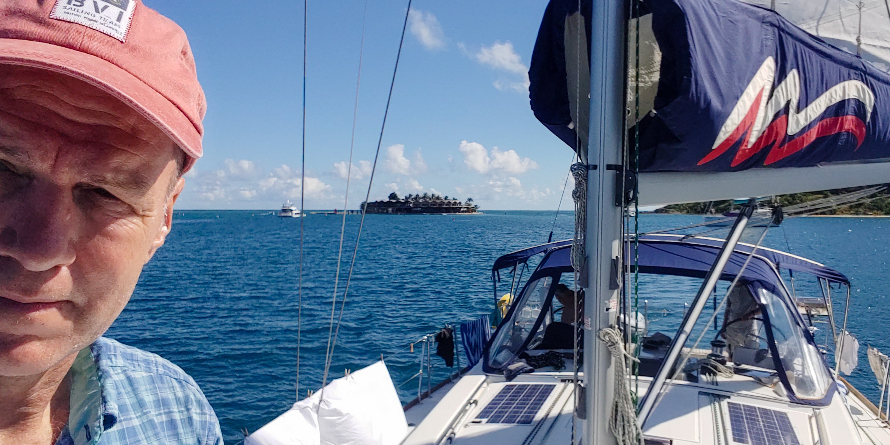 sailing in British Virgin Islands
