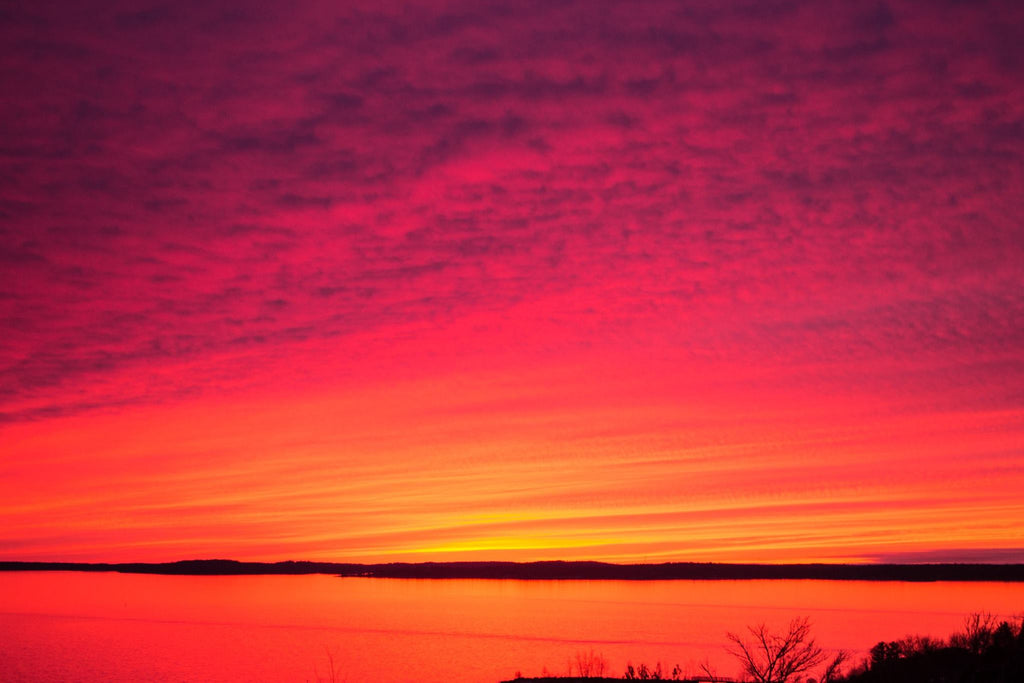 sunset in georgian Bay