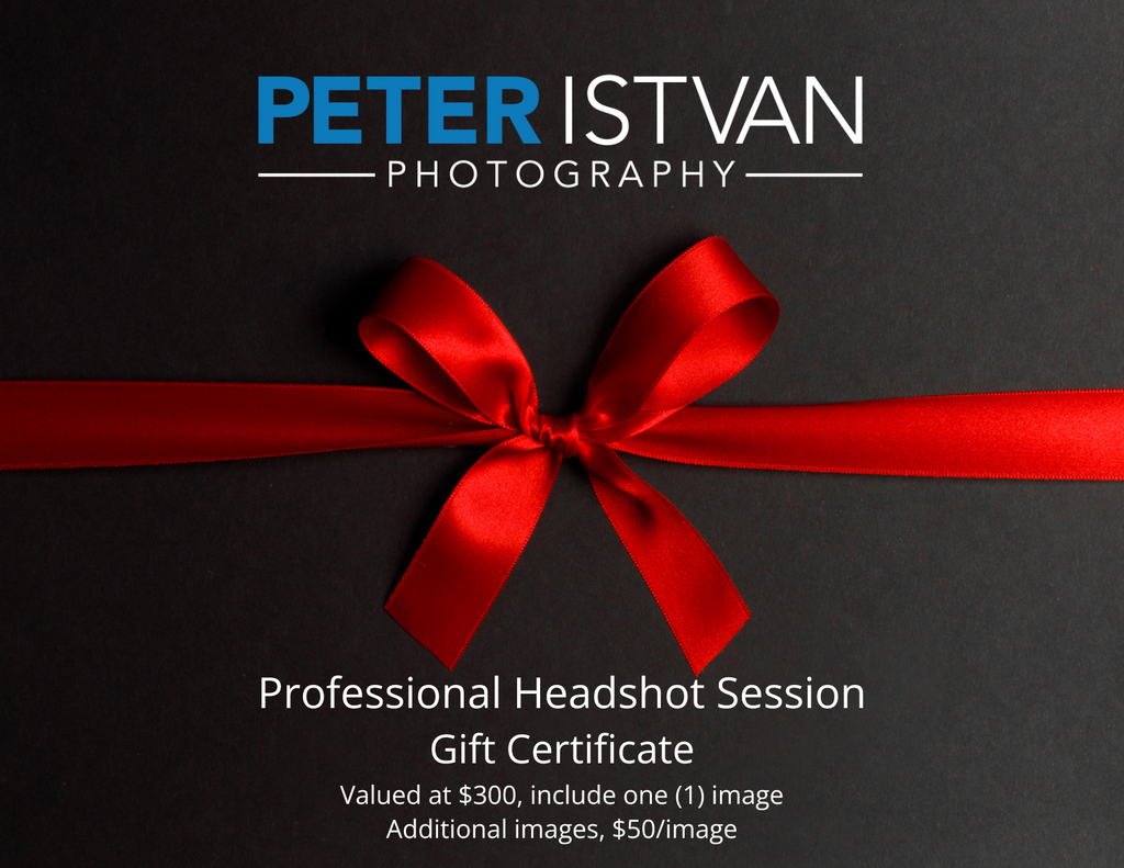 gift certificate for peter istvan photography